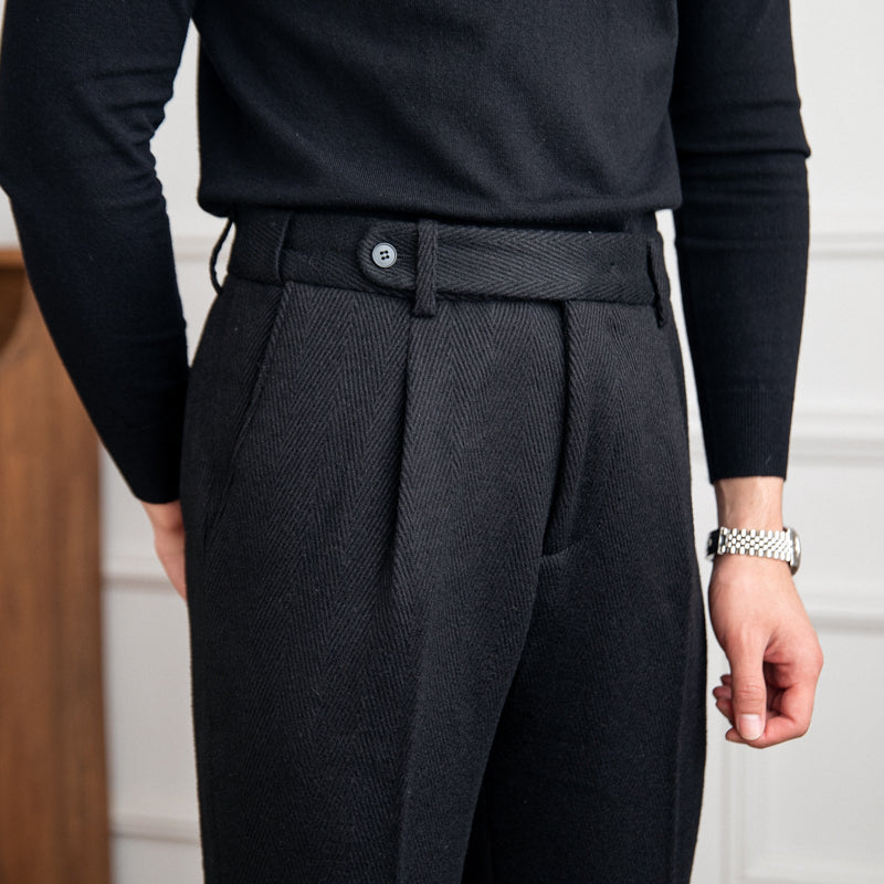 Invoux Lucente Wool Trousers