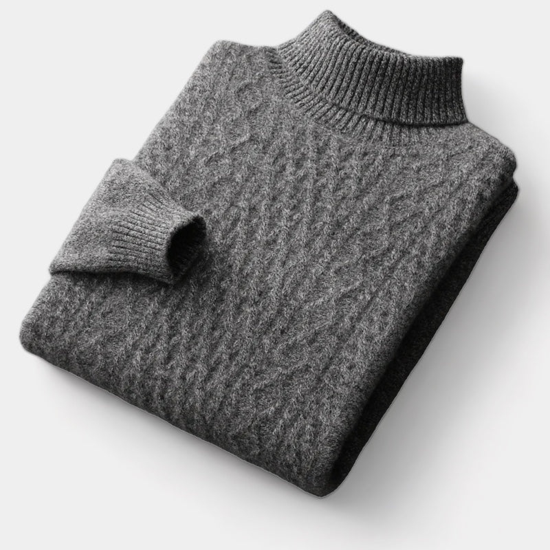 Invoux Arden Merino Wool Half Turtleneck Sweater