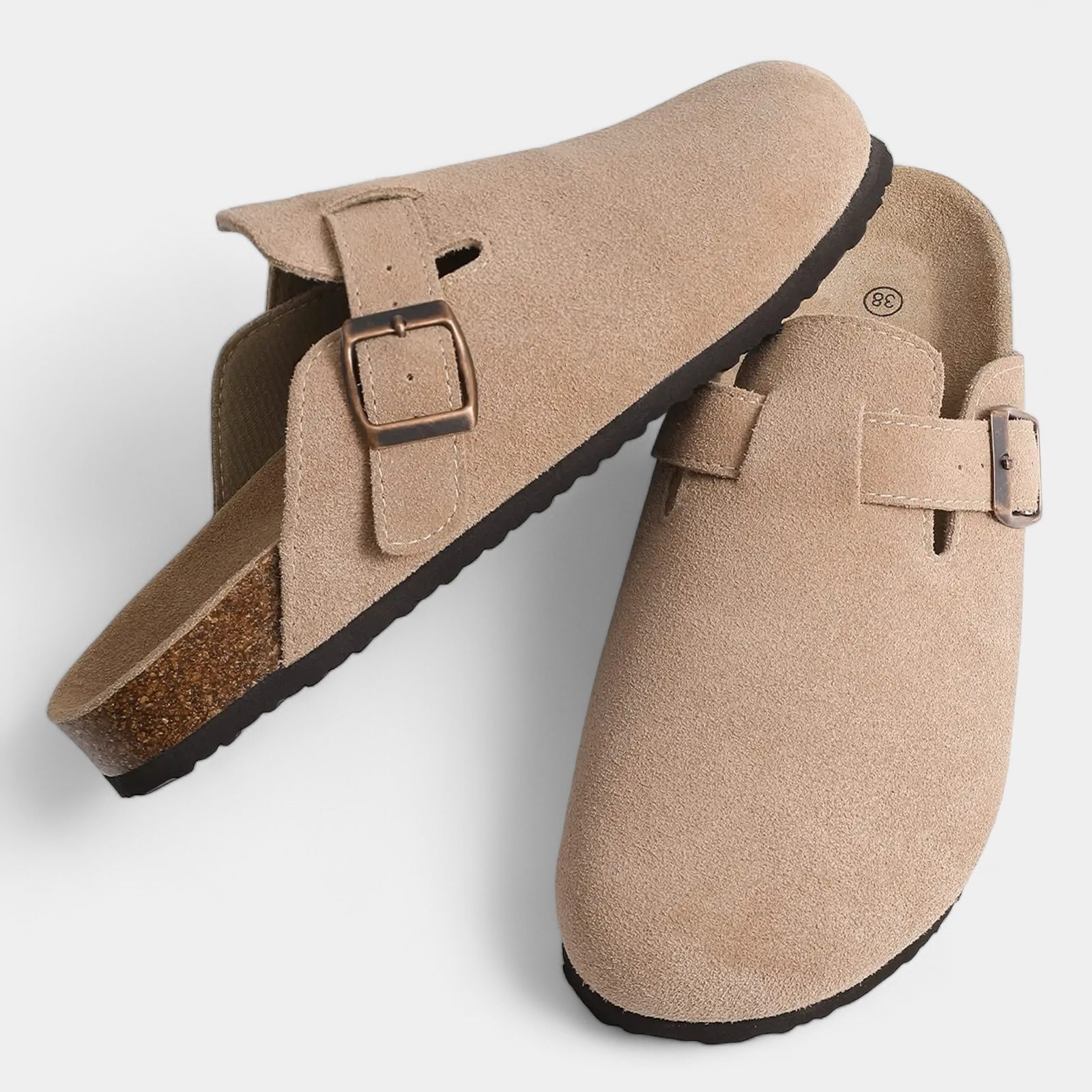 Invoux Torino Suede Clogs