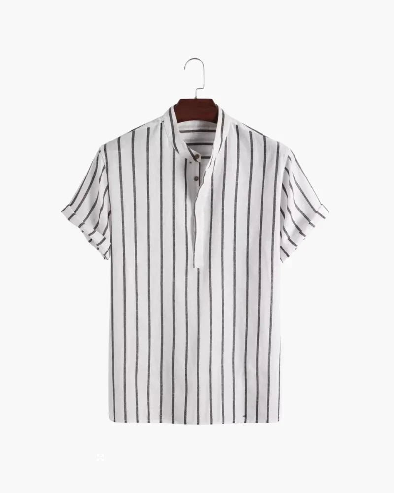 Invoux Valbonne Striped Linen Shirt