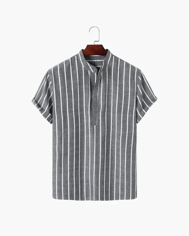 Invoux Valbonne Striped Linen Shirt