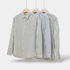 Invoux Sorrento Striped Long Sleeve Shirt