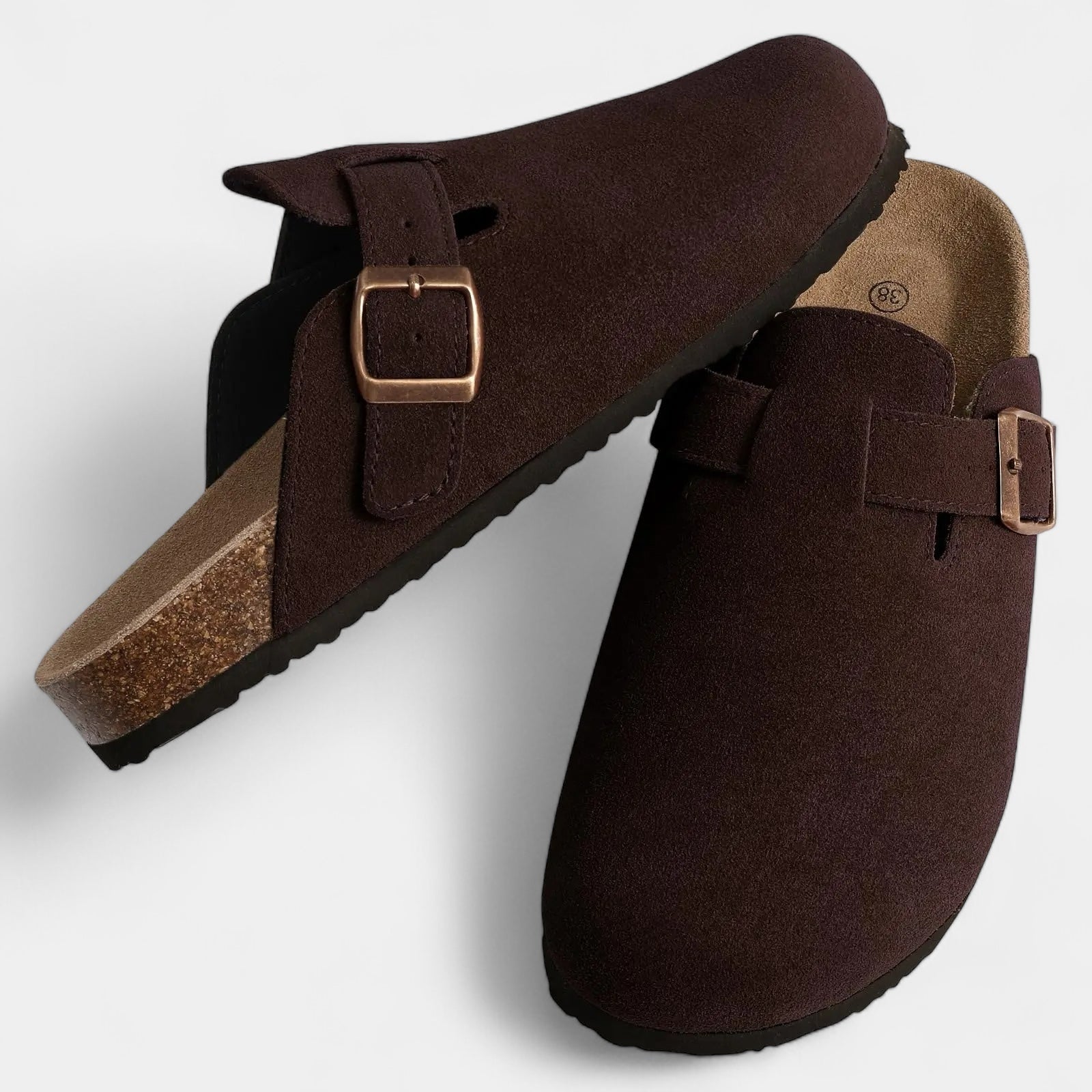 Invoux Torino Suede Clogs