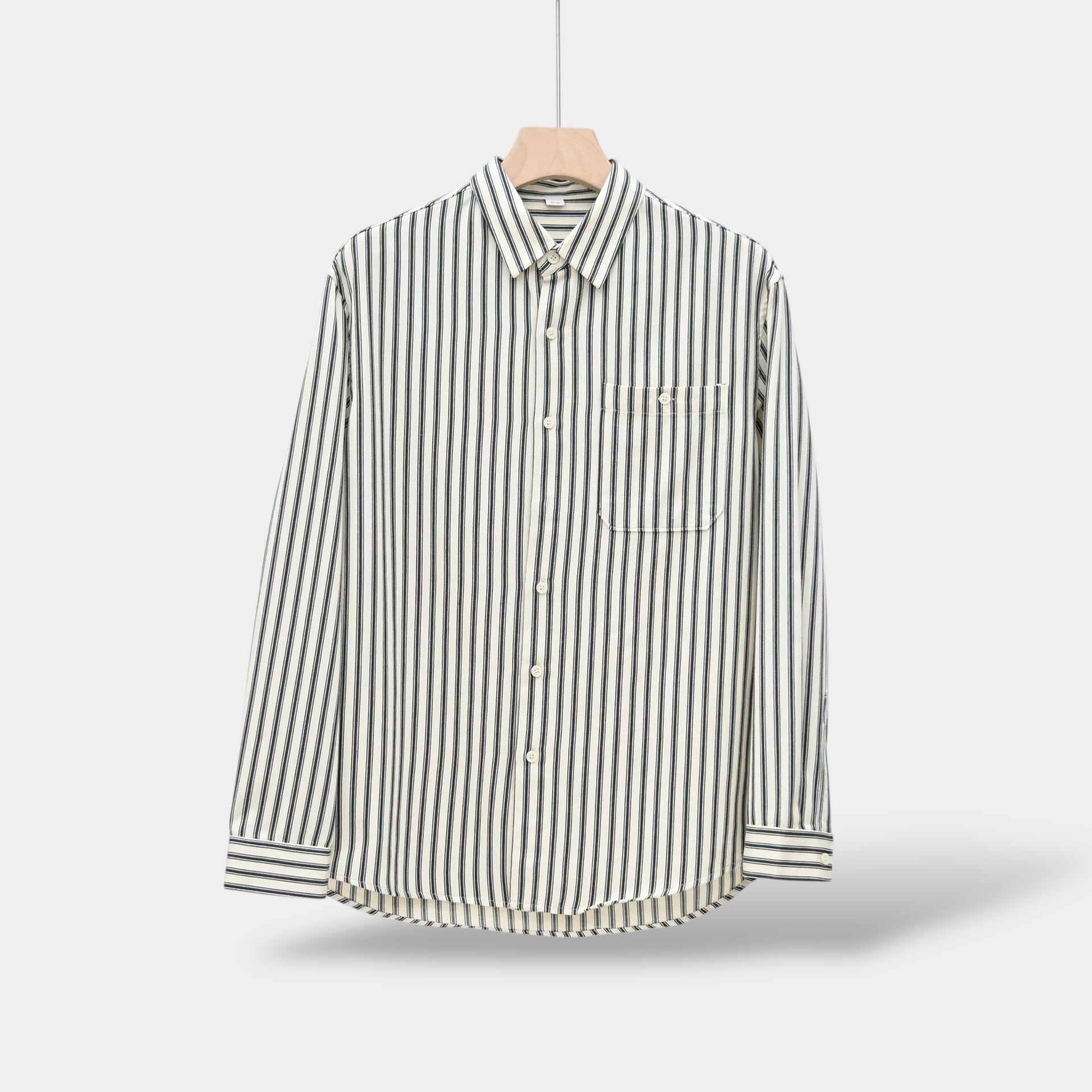 Invoux Sorrento Striped Long Sleeve Shirt
