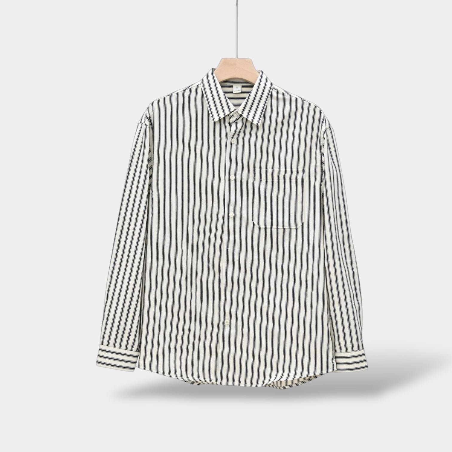 Invoux Sorrento Striped Long Sleeve Shirt