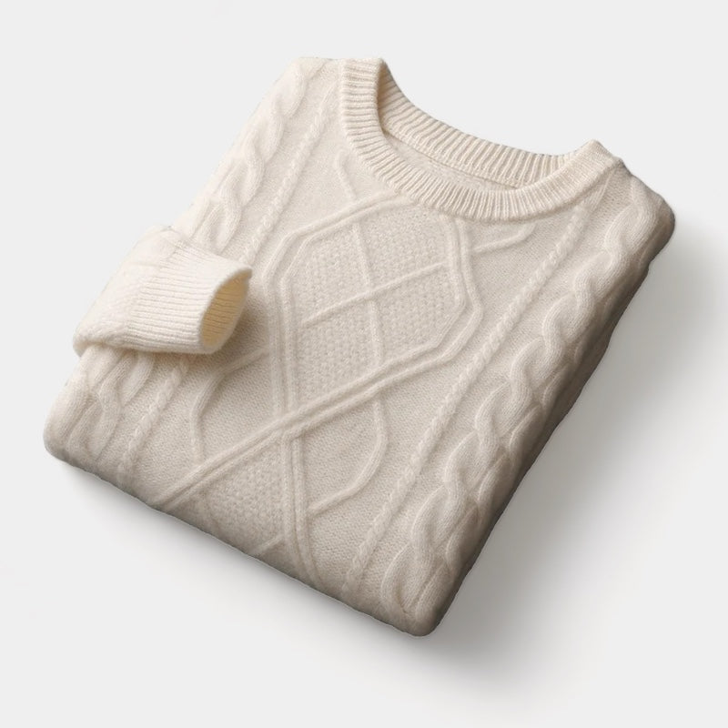 Invoux Savelli Merino Tressed Sweater