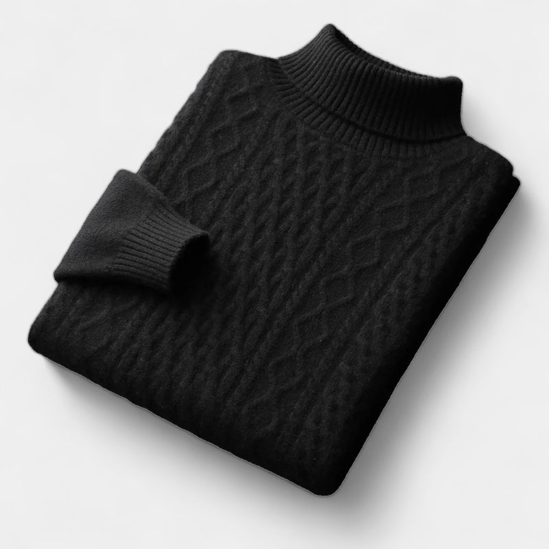Invoux Arden Merino Wool Half Turtleneck Sweater
