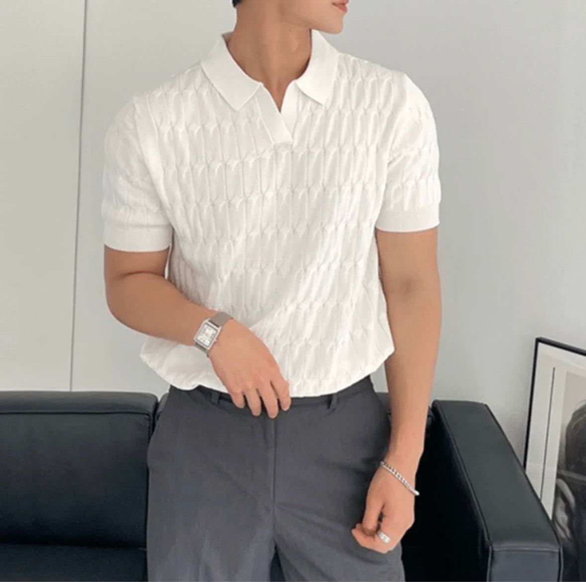 Invoux Bellver Striped Polo