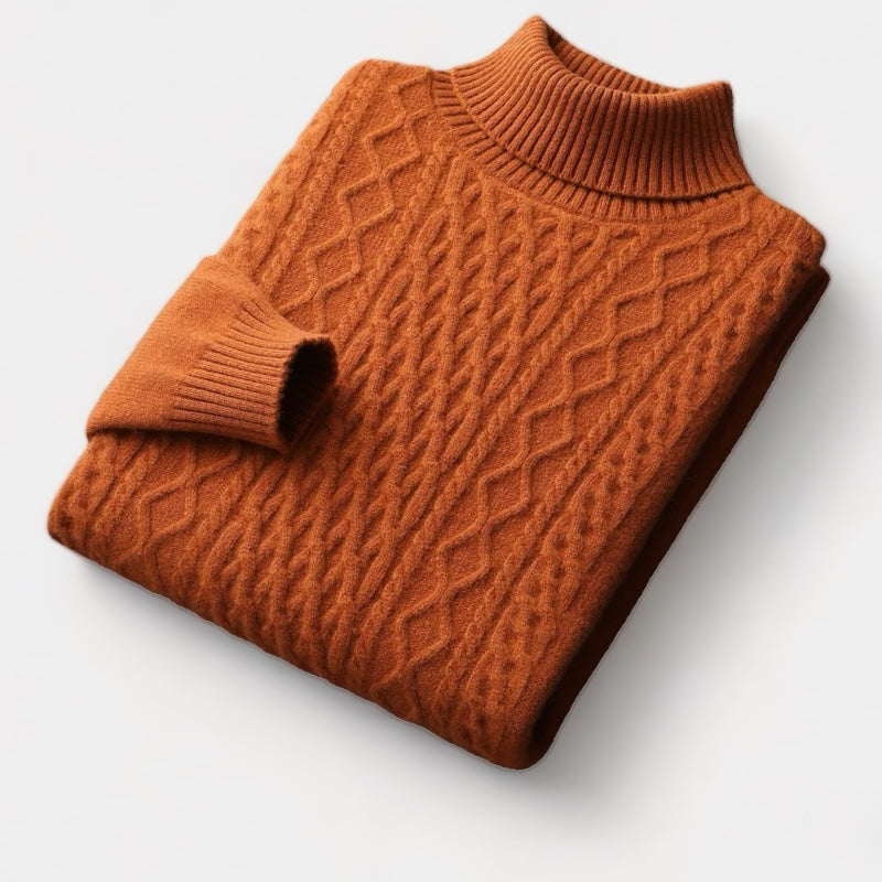 Invoux Arden Merino Wool Half Turtleneck Sweater