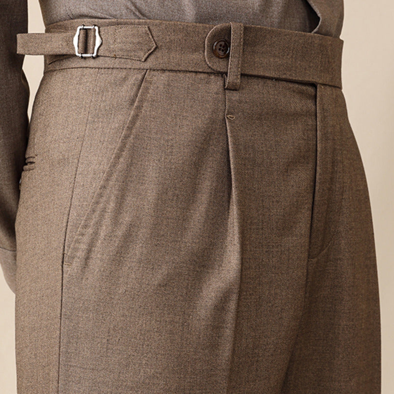 Invoux Moretti Herringbone Trousers