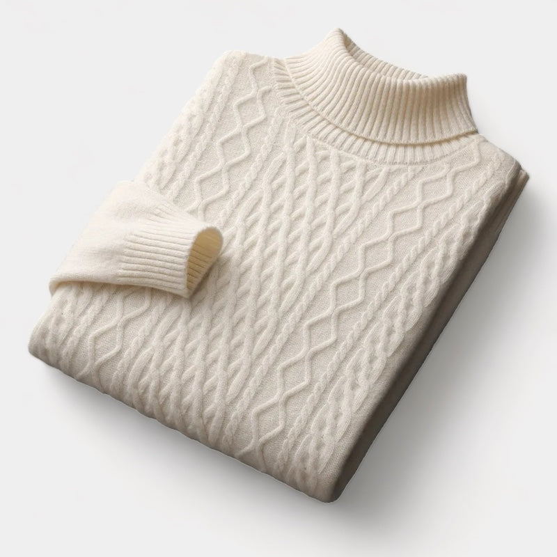 Invoux Arden Merino Wool Half Turtleneck Sweater