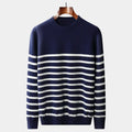 Invoux Montclair Merino Wool Navy Sweater