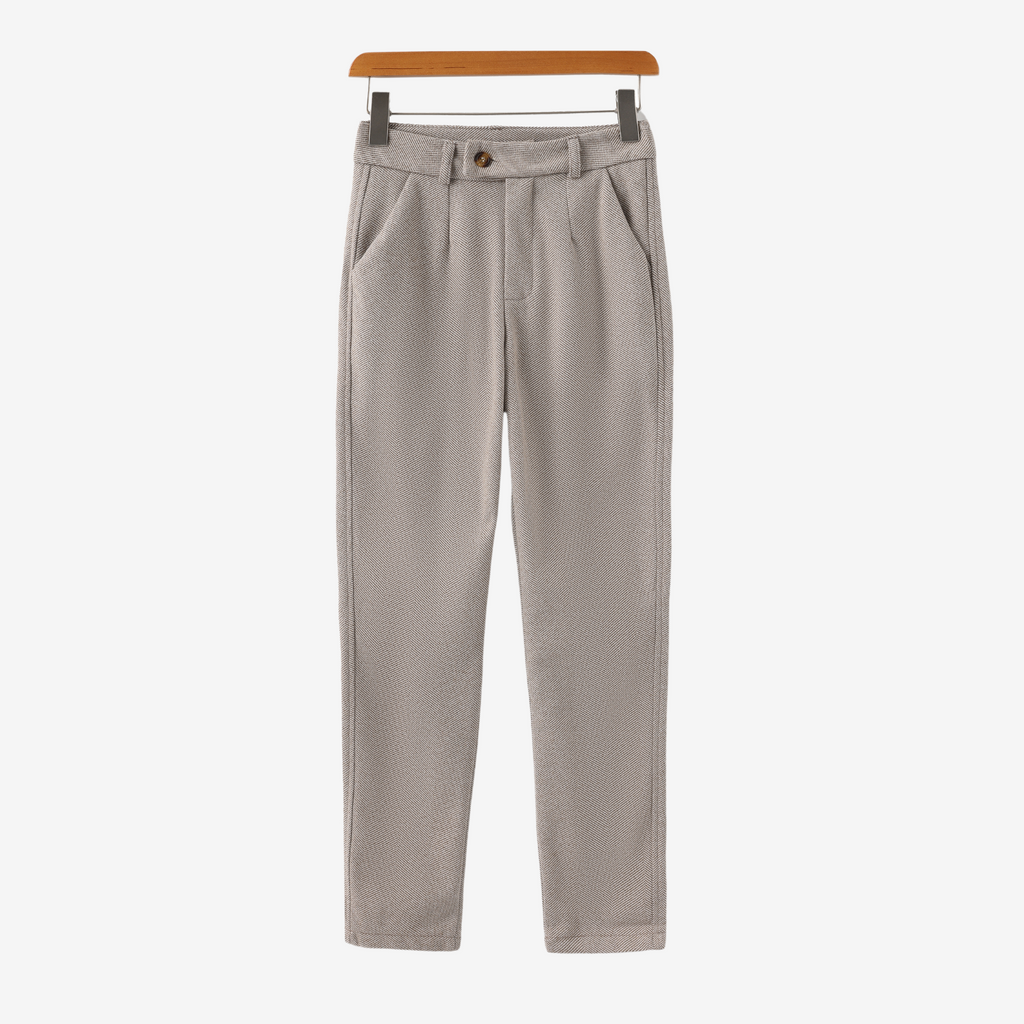Invoux Caruso Herringbone Trousers