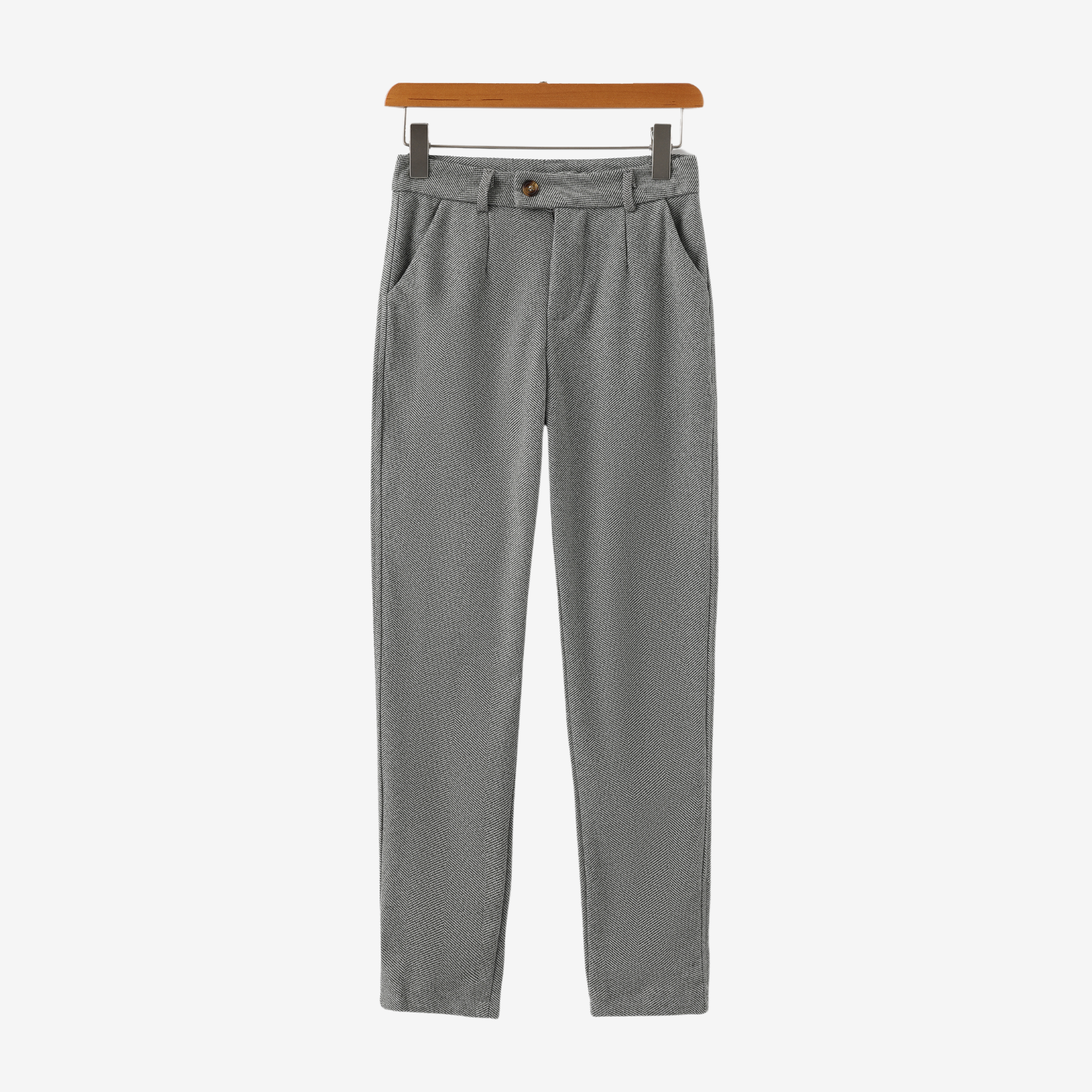 Invoux Caruso Herringbone Trousers