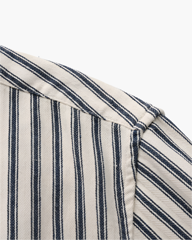 Invoux Palermo Striped Linen Shirt
