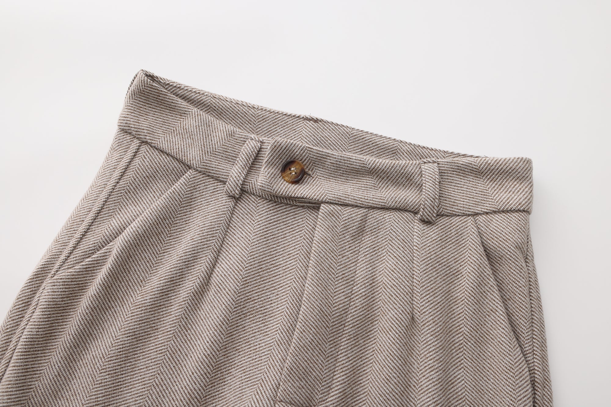 Invoux Caruso Herringbone Trousers