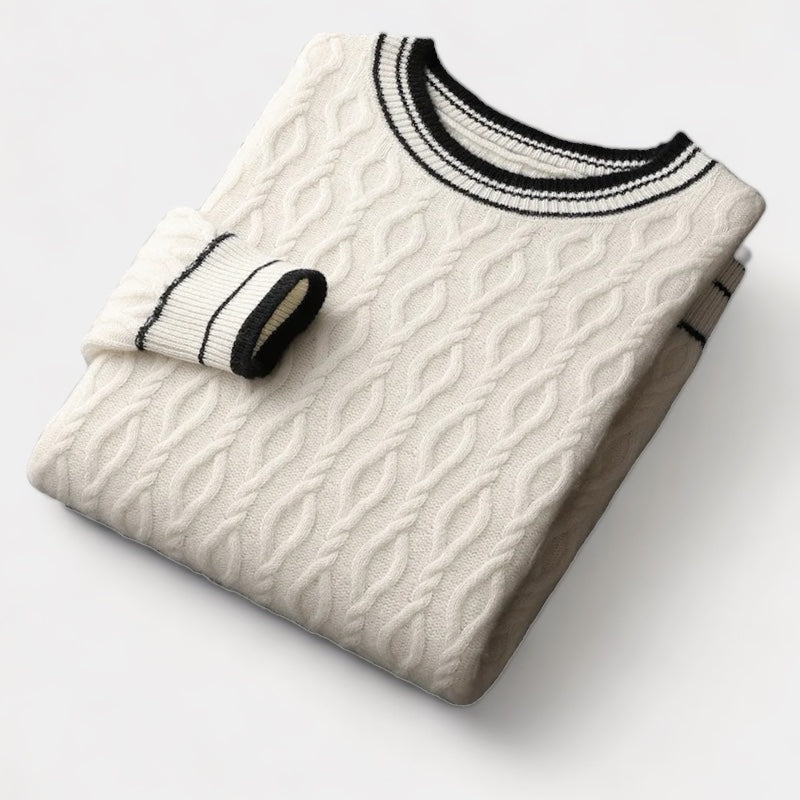 Invoux Carraro Merino Round-Neck Sweater