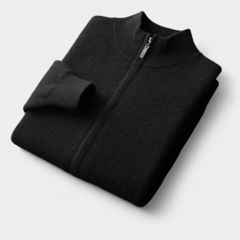 Invoux Aristeo Merino Zip Sweater