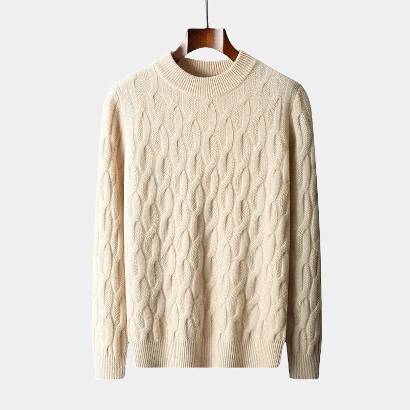 Invoux Sorrento Merino Wool Round Neck Sweater