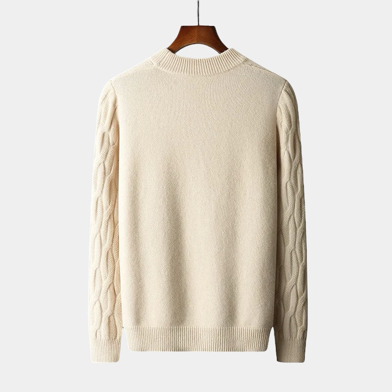 Invoux Sorrento Merino Wool Round Neck Sweater