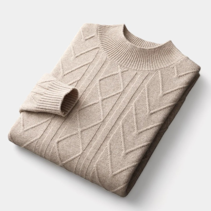 Invoux Renaldi Merino Cable Sweater