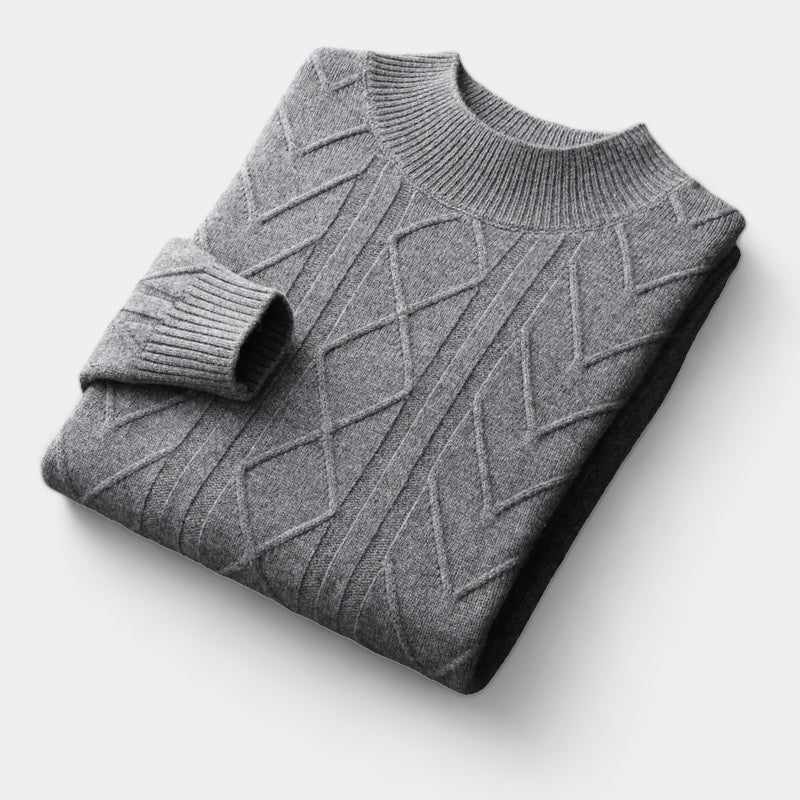 Invoux Renaldi Merino Cable Sweater