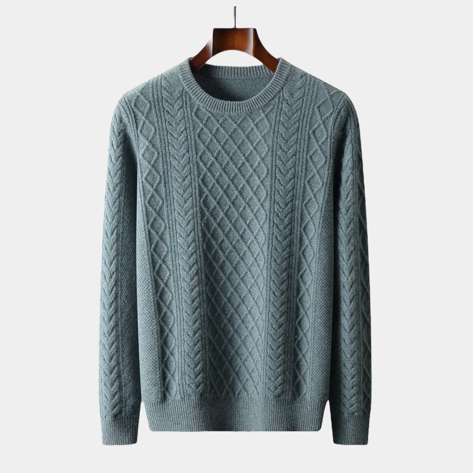 Invoux Vermeer Merino Wool Jacquard Sweater