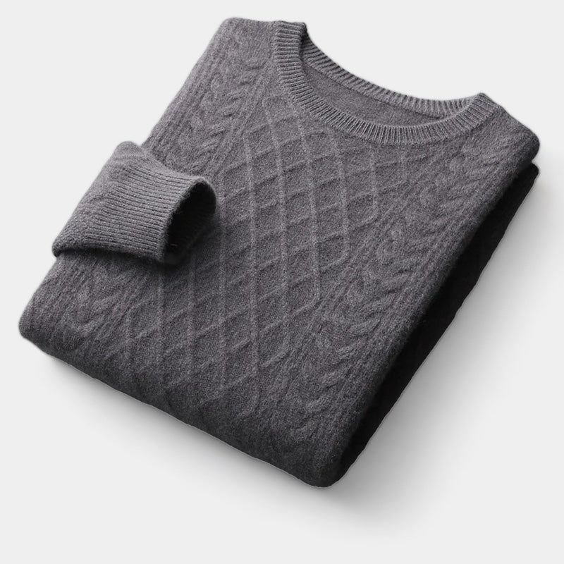 Invoux Vermeer Merino Wool Jacquard Sweater
