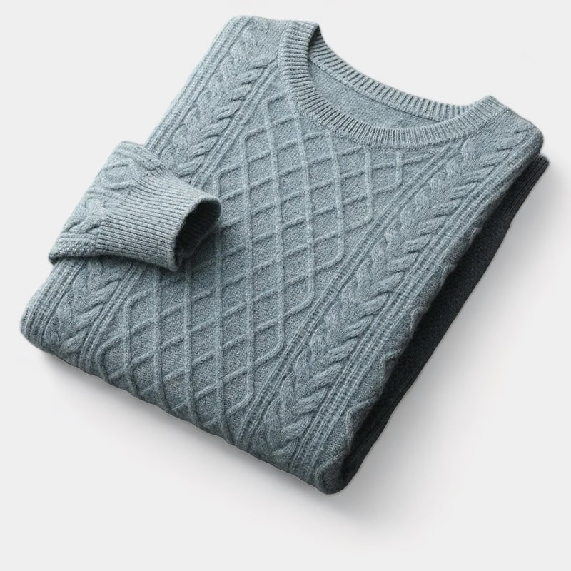 Invoux Vermeer Merino Wool Jacquard Sweater