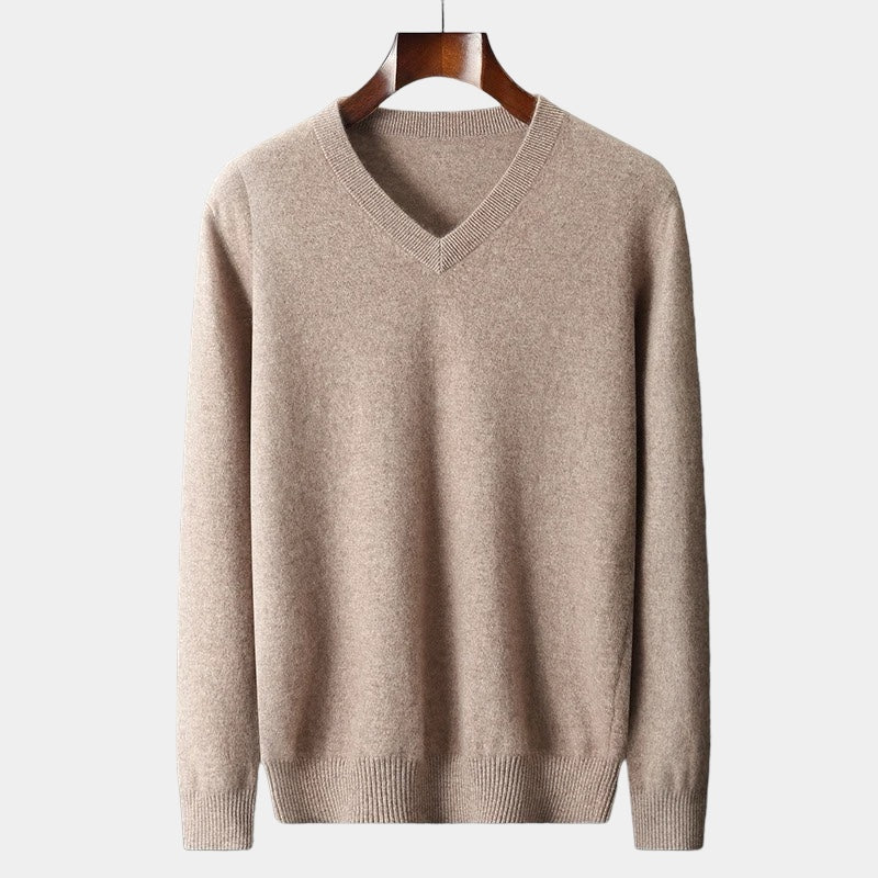 Invoux Aurelio Merino V-Neck Sweater
