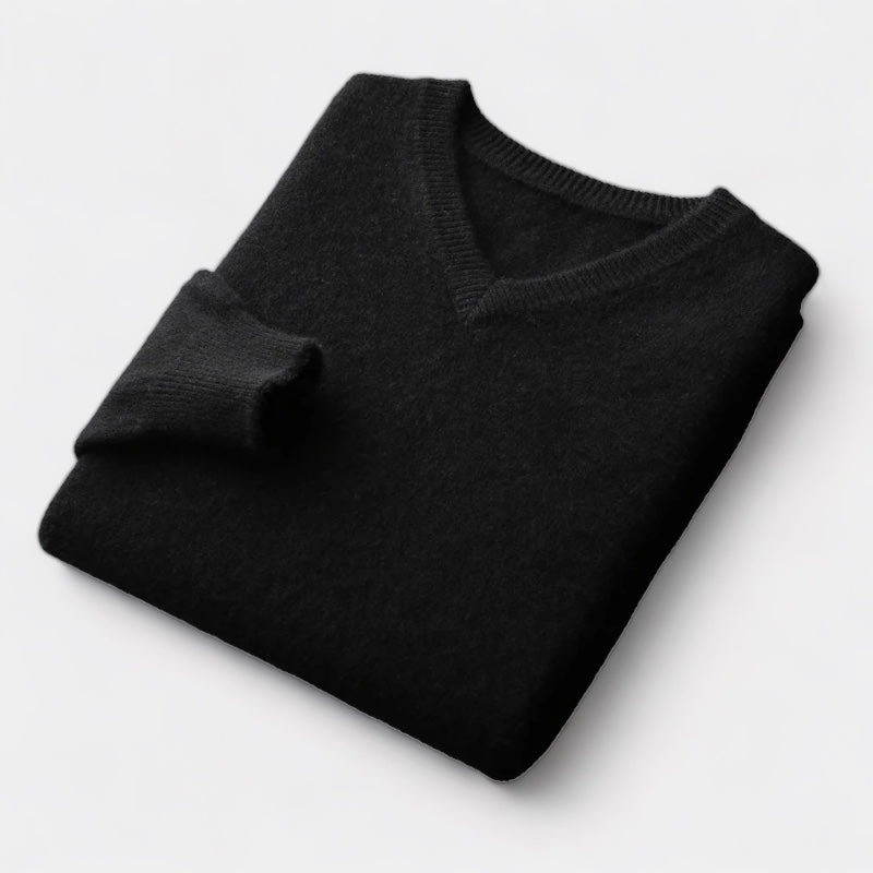 Invoux Aurelio Merino V-Neck Sweater