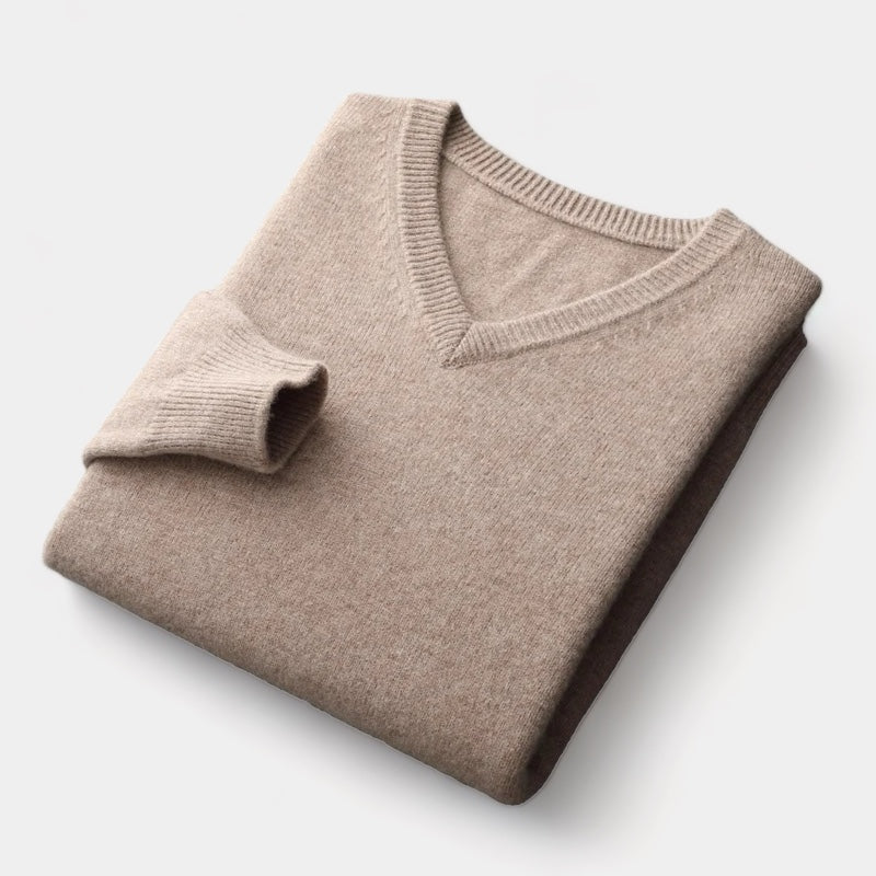 Invoux Aurelio Merino V-Neck Sweater