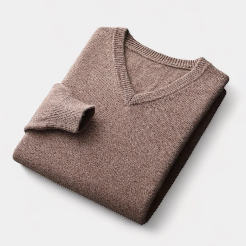 Invoux Aurelio Merino V-Neck Sweater