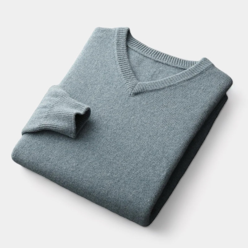 Invoux Aurelio Merino V-Neck Sweater