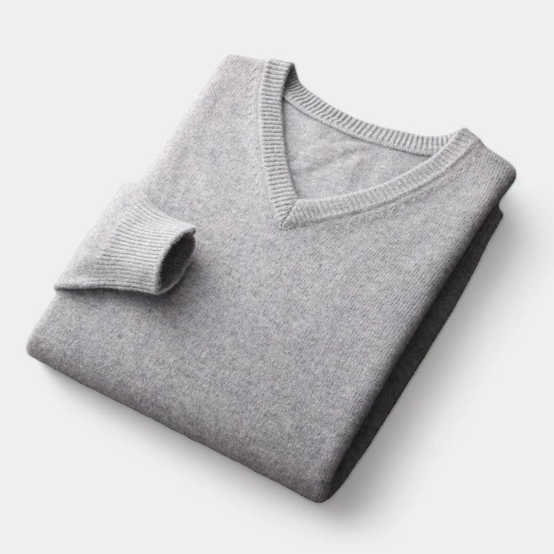 Invoux Aurelio Merino V-Neck Sweater