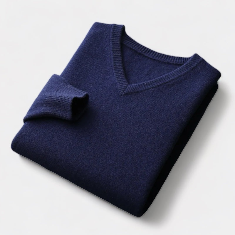 Invoux Aurelio Merino V-Neck Sweater