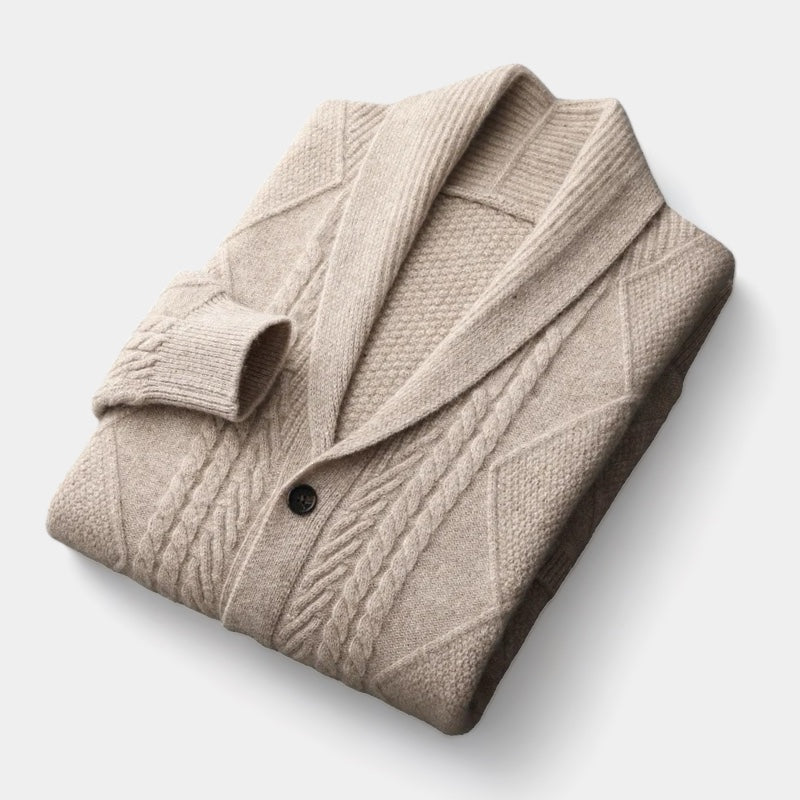 Invoux Montreux Merino Wool Cardigan