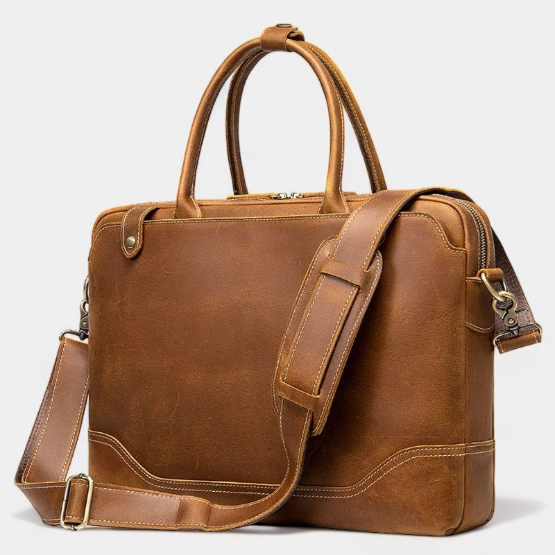 Invoux Cavani Leather Shoulder Bag
