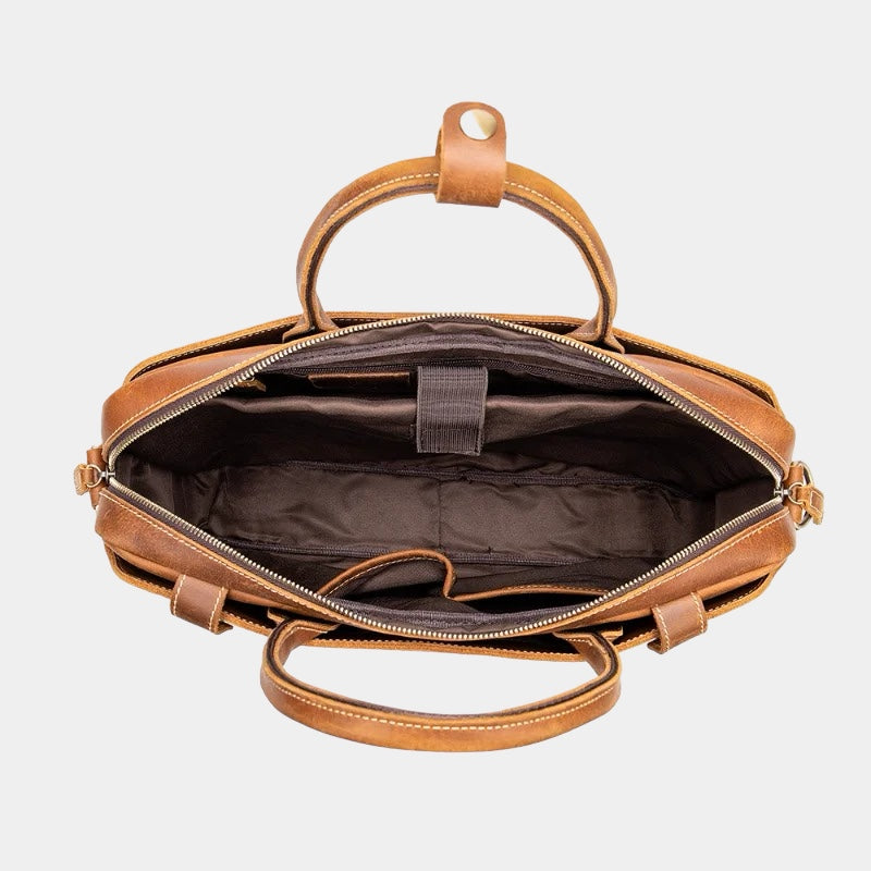 Invoux Cavani Leather Shoulder Bag