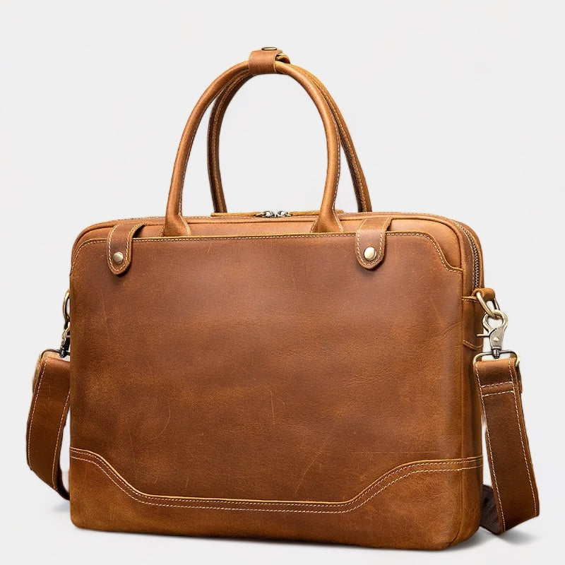 Invoux Cavani Leather Shoulder Bag