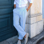 Invoux Maris Seersucker Trousers