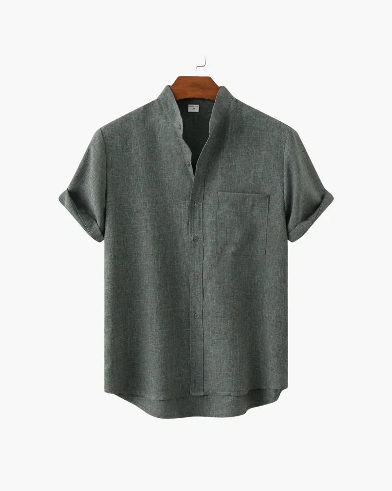 Invoux Arthur Linen-Blend Shirt