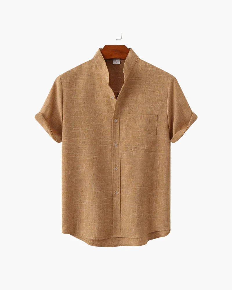 Invoux Arthur Linen-Blend Shirt