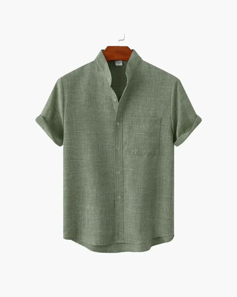 Invoux Arthur Linen-Blend Shirt