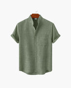 Invoux Arthur Linen-Blend Shirt