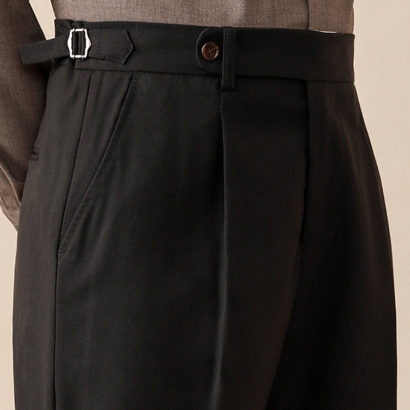 Invoux Moretti Herringbone Trousers