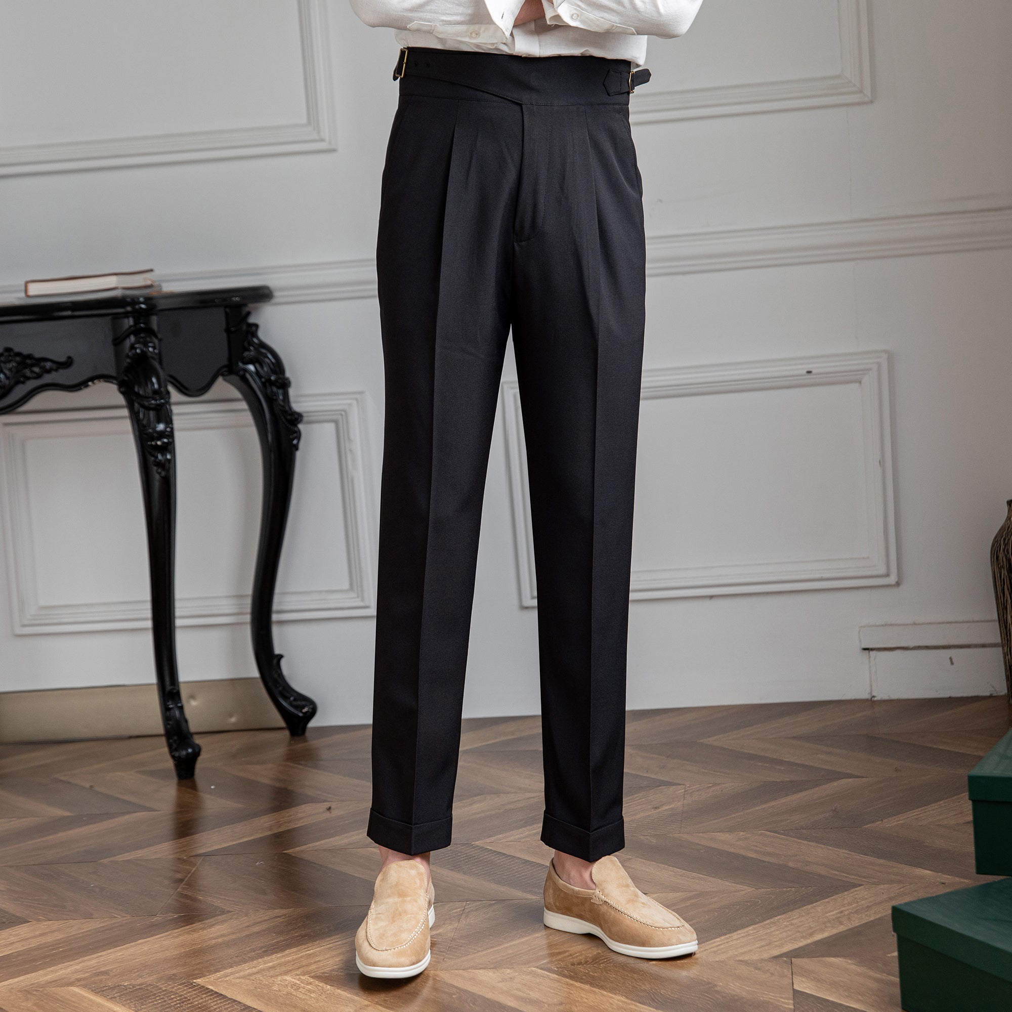 Invoux Bellandi Pleated Trousers