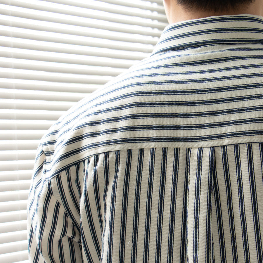 Invoux Sorrento Striped Long Sleeve Shirt