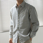 Invoux Sorrento Striped Long Sleeve Shirt