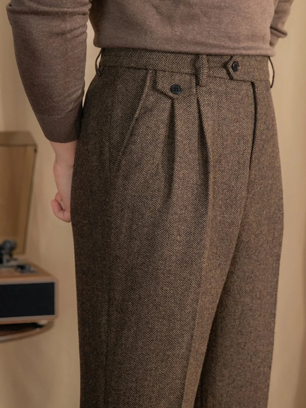 Invoux Marcel Wool Trousers